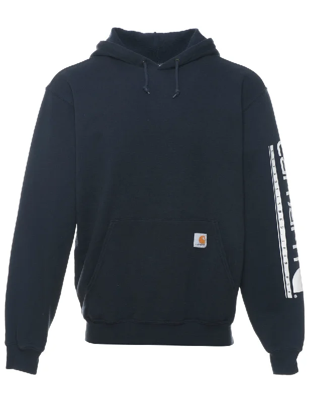 Carhartt Hooded Black Sweatshirt - M