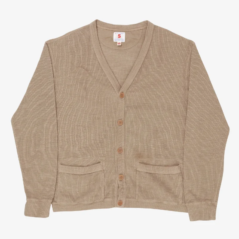 Athletic Cotton Cardigan