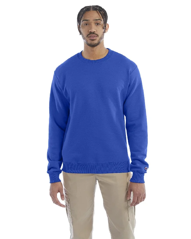 Champion EcoSmart Crewneck Sweatshirt | Royal Blue