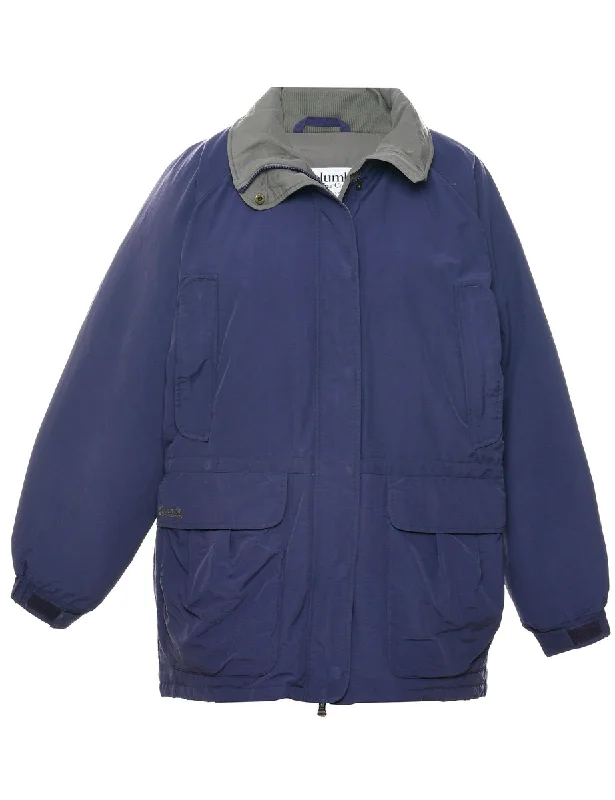 Columbia Purple Coat - L