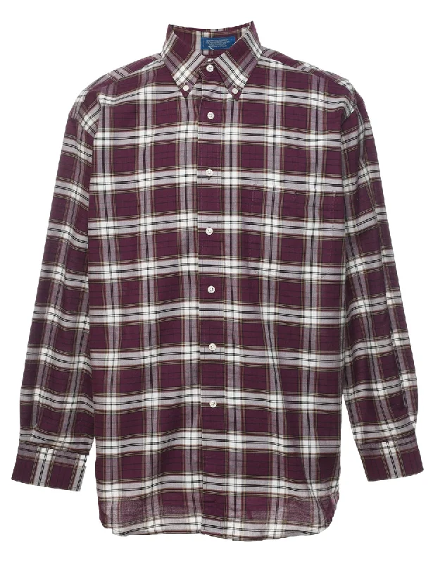 Classic Checked Shirt - L