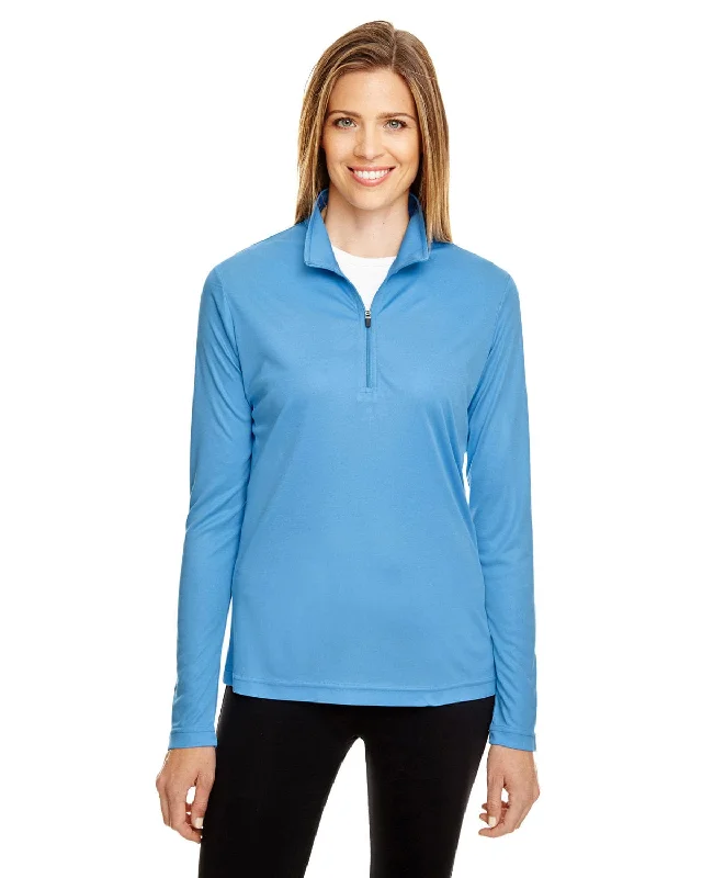 Team 365 Ladies Zone Performance Quarter-Zip | Sport Light Blue