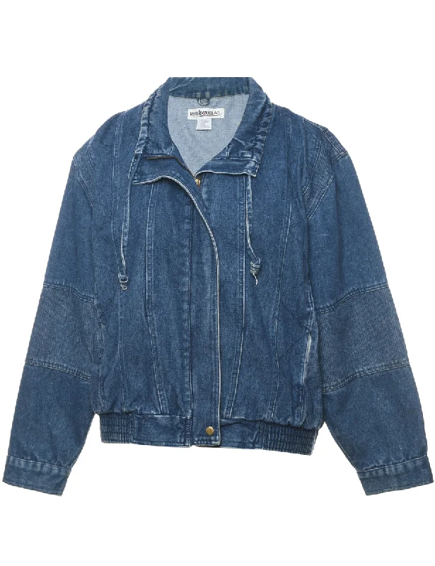 Classic Medium Wash Denim Jacket - L