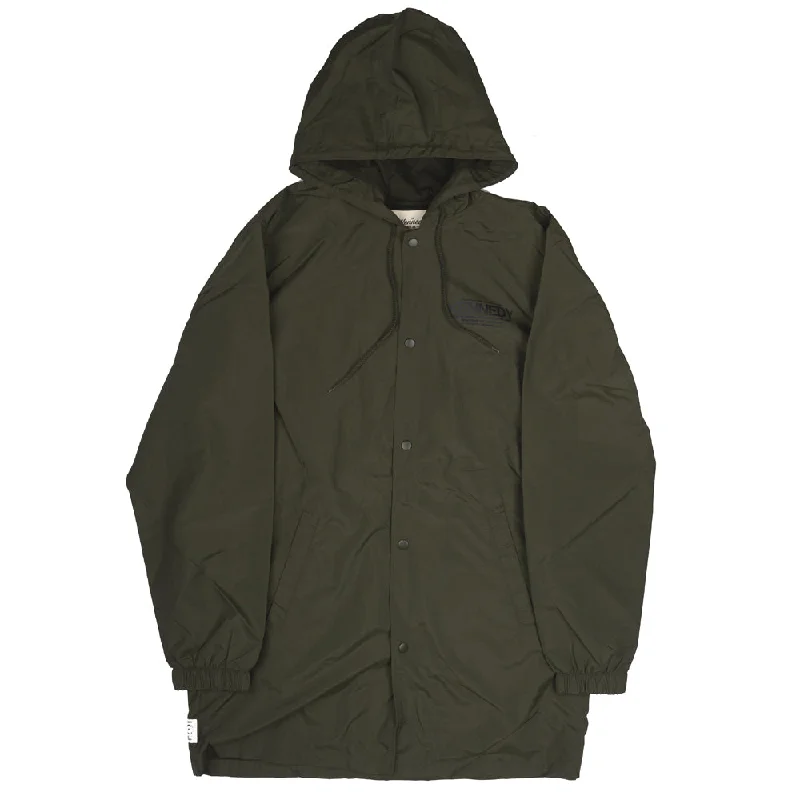 KENNEDY MFG EXTENDED COACHES JACKET OLIVE - 16222T