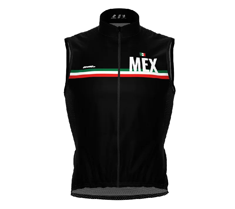 Wind Breaker Cycling Running Sports Vest Mexico Country Code for Men And Women