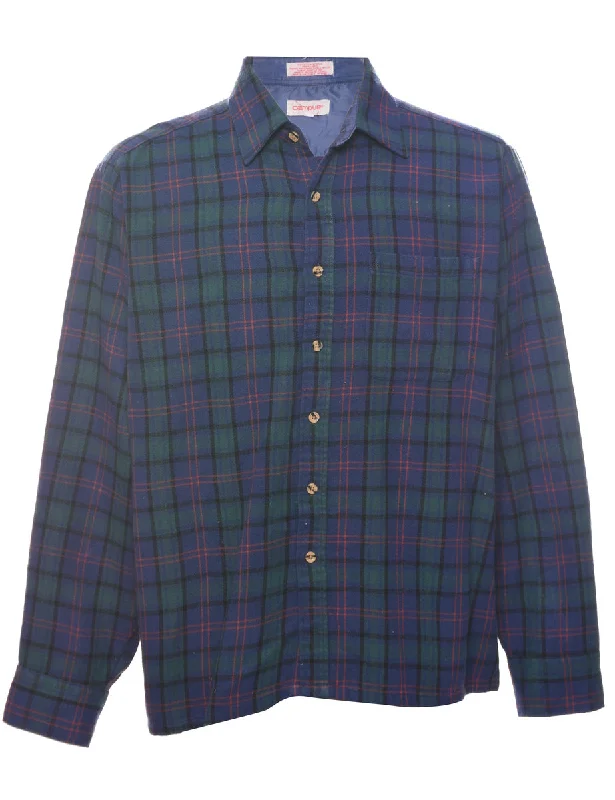 Campus  Checked Shirt - L