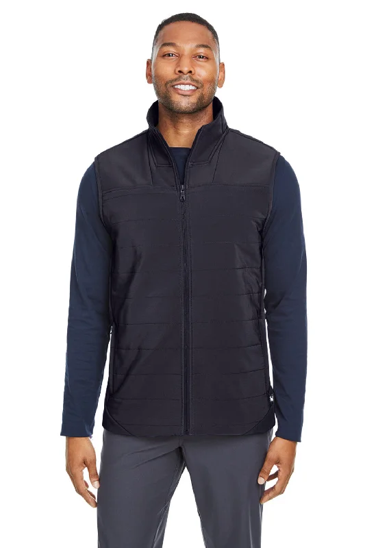 Spyder Mens Transit Full Zip Vest - Black