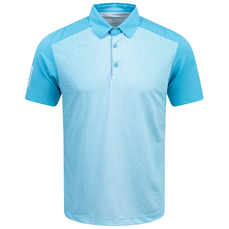 Mile Ventil8+ Polo Aqua/White - SS24