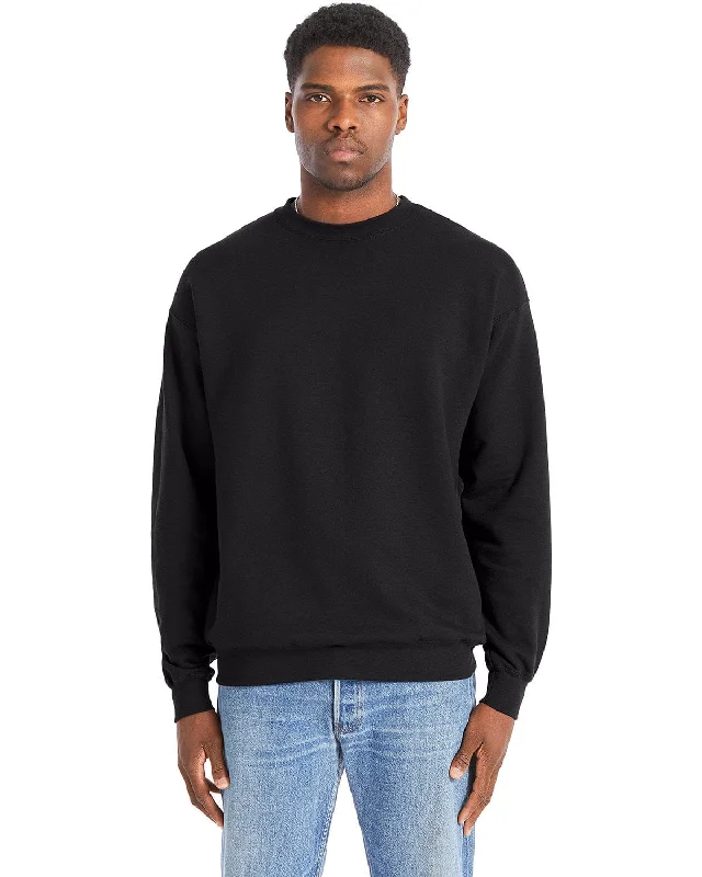 Hanes Perfect Sweats Crewneck Sweatshirt | Black