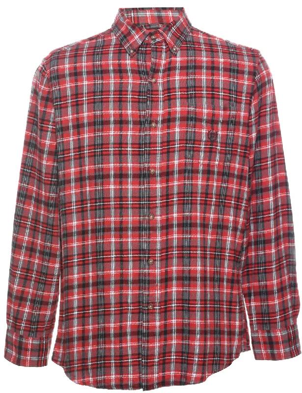 Chaps Checked Shirt - M