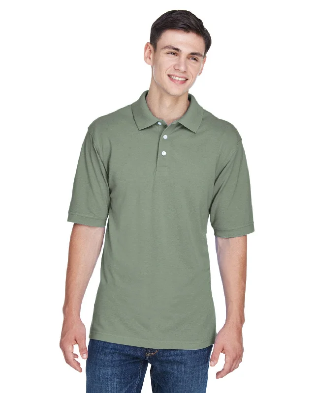 Harriton Easy Blend Polo Shirt | Dill