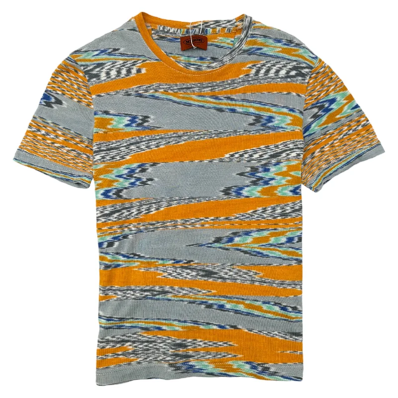 Men's Space Dye T-Shirt Multi-Coloured Size IT 46 / UK S