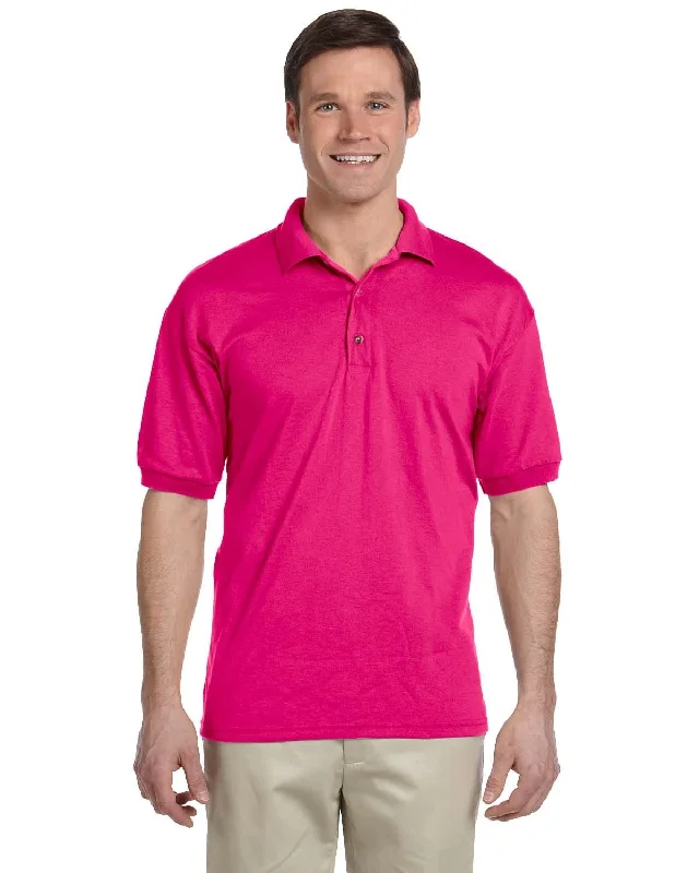 Gildan DryBlend 50/50 Jersey Knit Polo Shirt | Heliconia