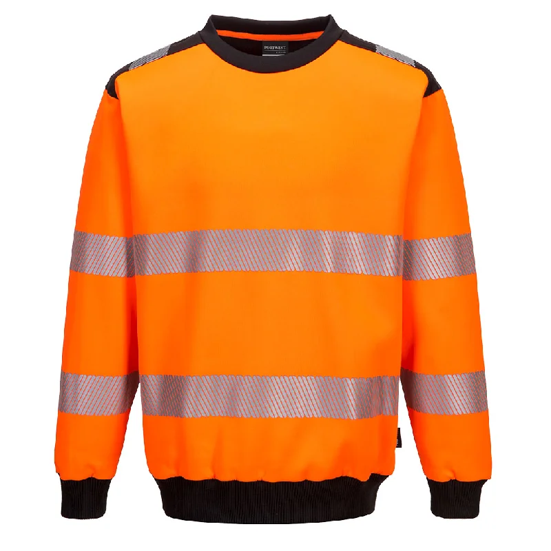 Portwest PW3 Hi-Vis Crewneck Sweatshirt