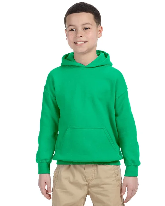 Gildan Youth Lightweight 50/50 Hoodie | Irish Green