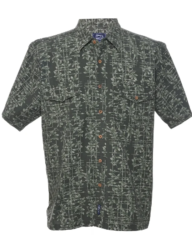 Cherokee Hawaiian Shirt - L