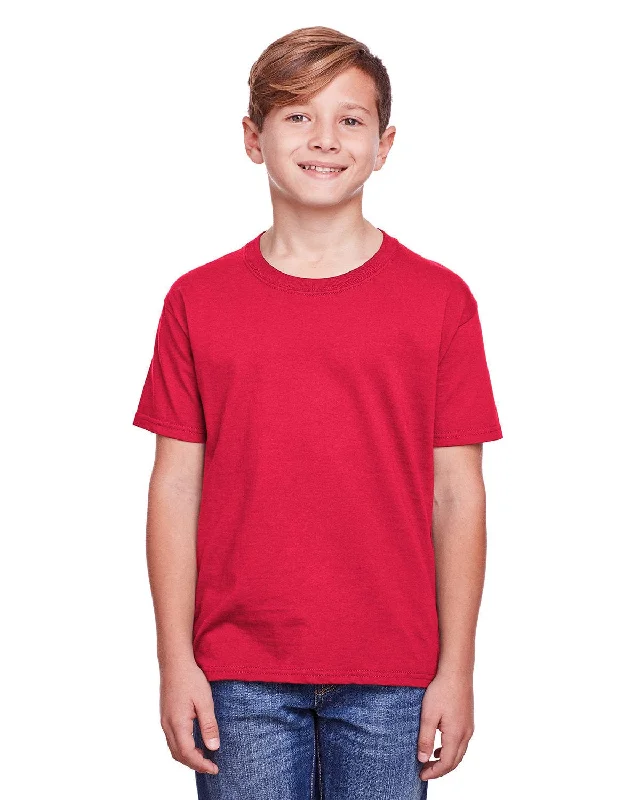 Fruit of the Loom Youth ICONIC T-Shirt | True Red