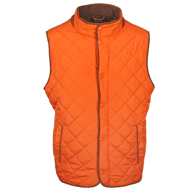 Sportsman Orange Quilted Vest