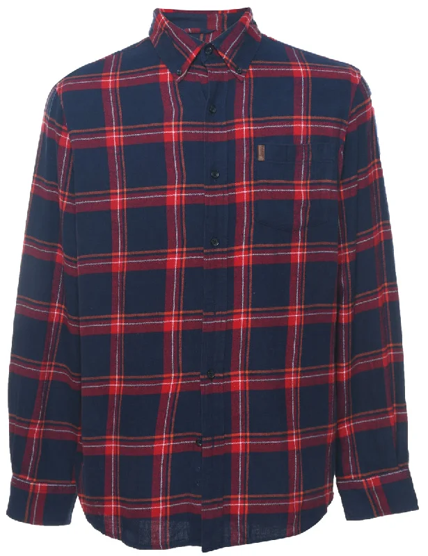 Chaps Checked Shirt - M