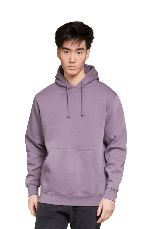 Lane Seven Mens Hooded Sweatshirt Hoodie w/ Pouch Pocket - Lavender Purple