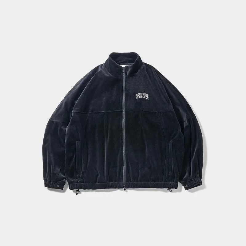 VELOUR TRACK JACKET