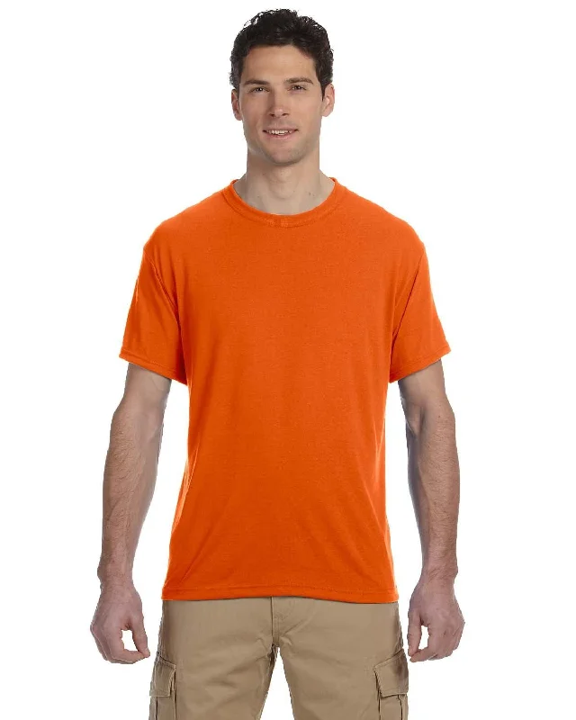 Jerzees 100% Polyester Crewneck T-Shirt | Safety Orange