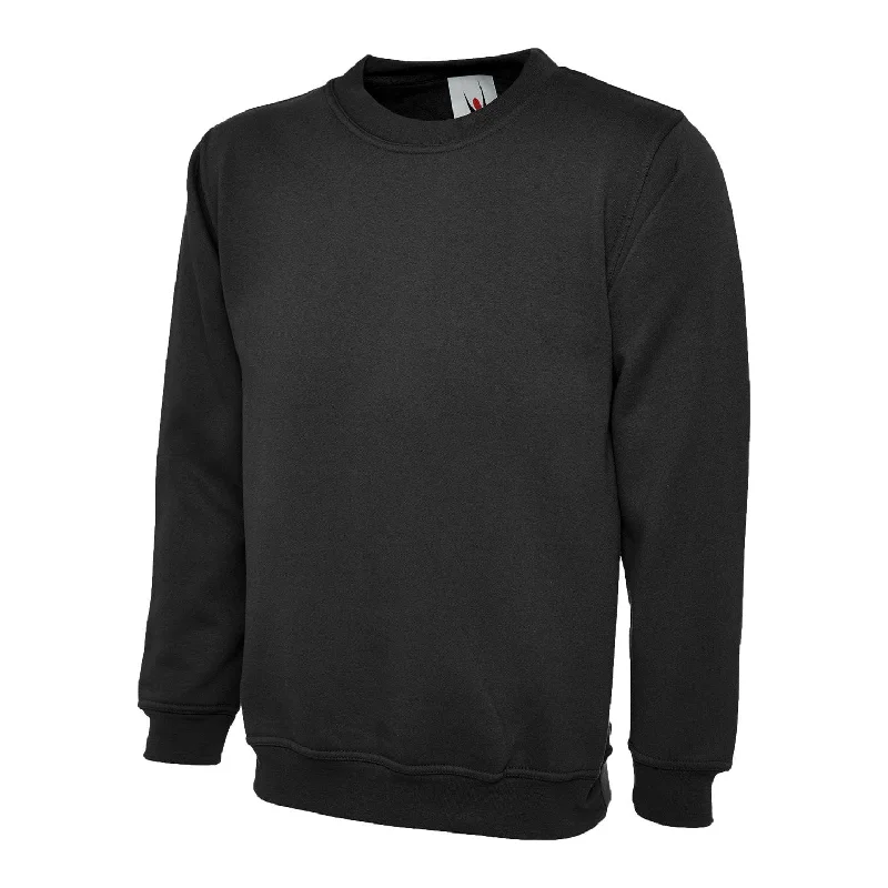 Uneek Classic Sweatshirt Black