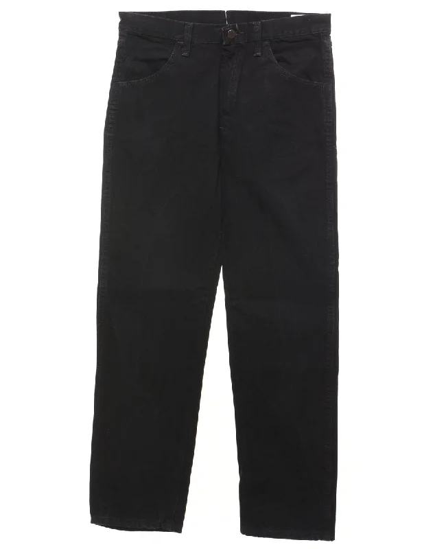 Classic Black Tapered Jeans - W32 L30