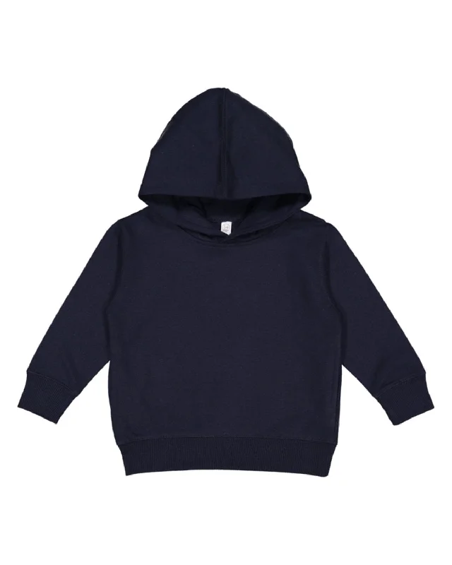 Rabbit Skins Toddler Hooded Sweatshirt | Navy