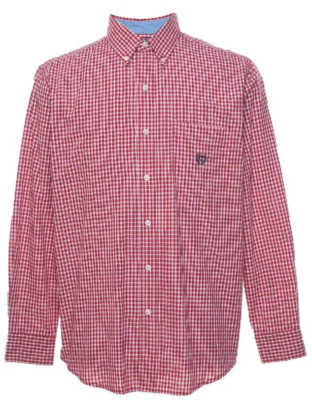 Chaps Checked Shirt - M