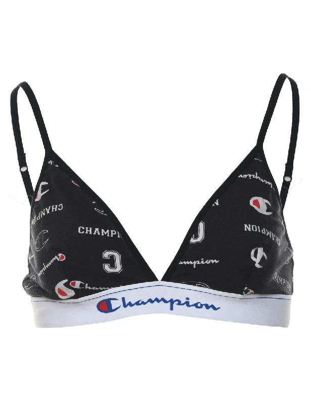 Champion Black Bralet - S