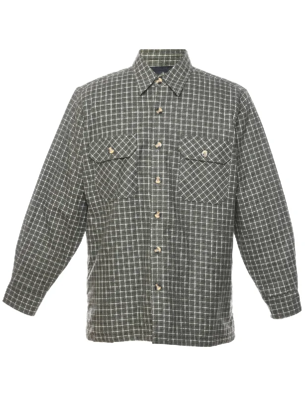 Classic Checked Shirt - L