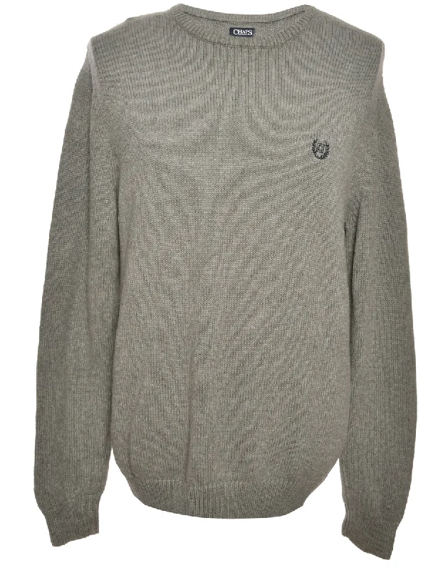 Chaps Grey Jumper - M