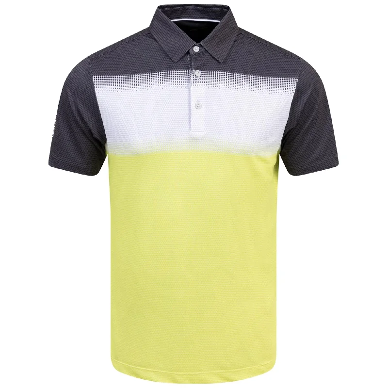 Mirca Ventil8+ Regular Fit Polo Sunny Lime/Black - SS24