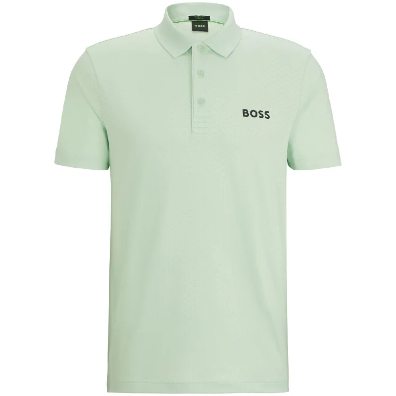 Paddytech Regular Fit Polo Open Green - SU24