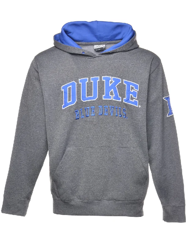 Duke Blue Devils Printed Hoodie Sweatshirt - M