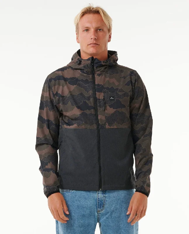 Rip Curl Anti Series Elite Jacket-Green Camo