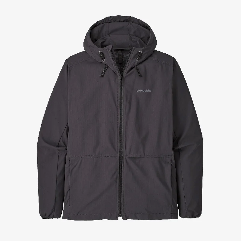 Patagonia Stretch Terre Planing Hooded Jacket-Ink Black