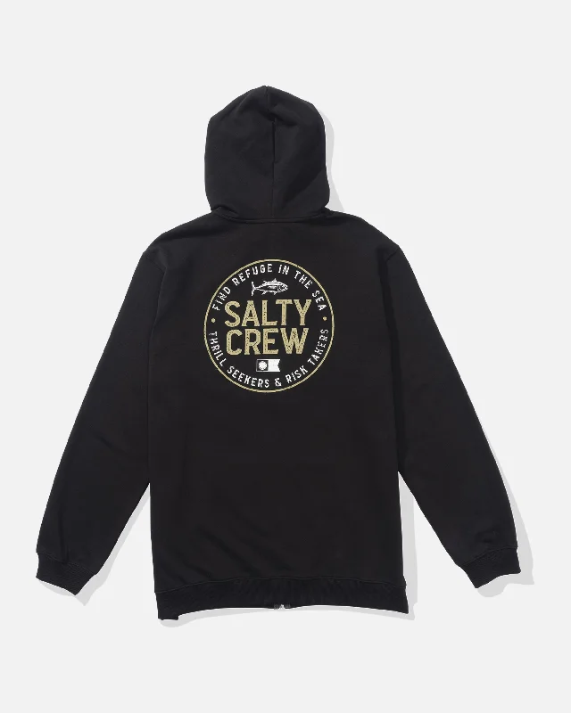 Legendary Zip Fleece Hoodie - Black