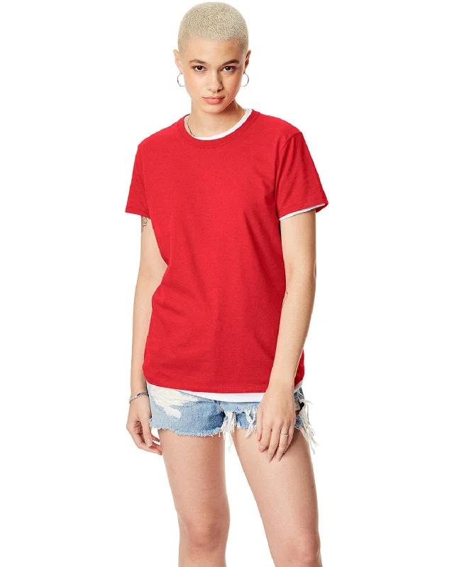 Hanes Ladies Classic Fit Tee | Athletic Red