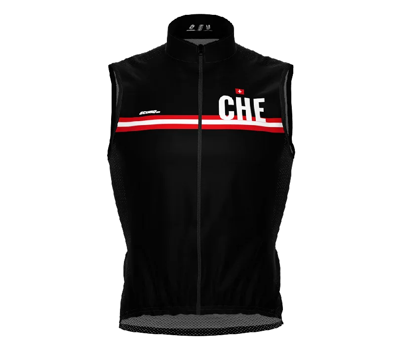 Wind Breaker Cycling Running Sports Vest Switzerland Country Code for Men And Women