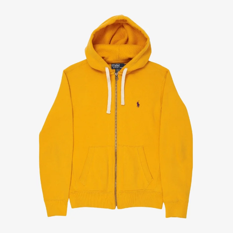 Logo Zip Up Hoodie