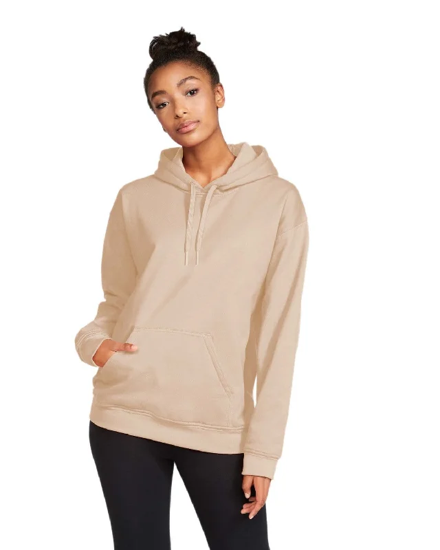 Gildan Softstyle Fleece Pullover Hooded Sweatshirt | Sand