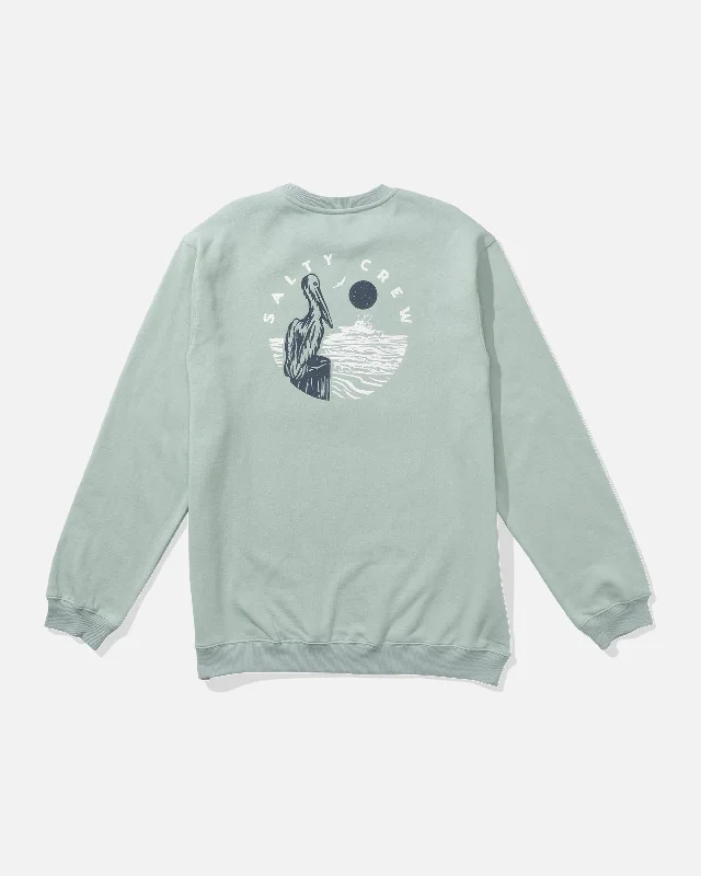 Stake Out Crew Fleece - Mackerel