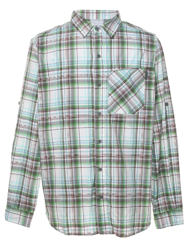 Columbia Checked Shirt - L