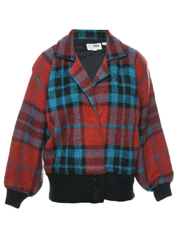 Checked Jacket - M