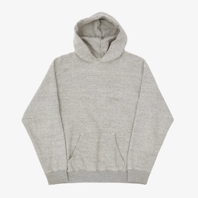 Loop Wheel Pullover Hooded Sweatshirt