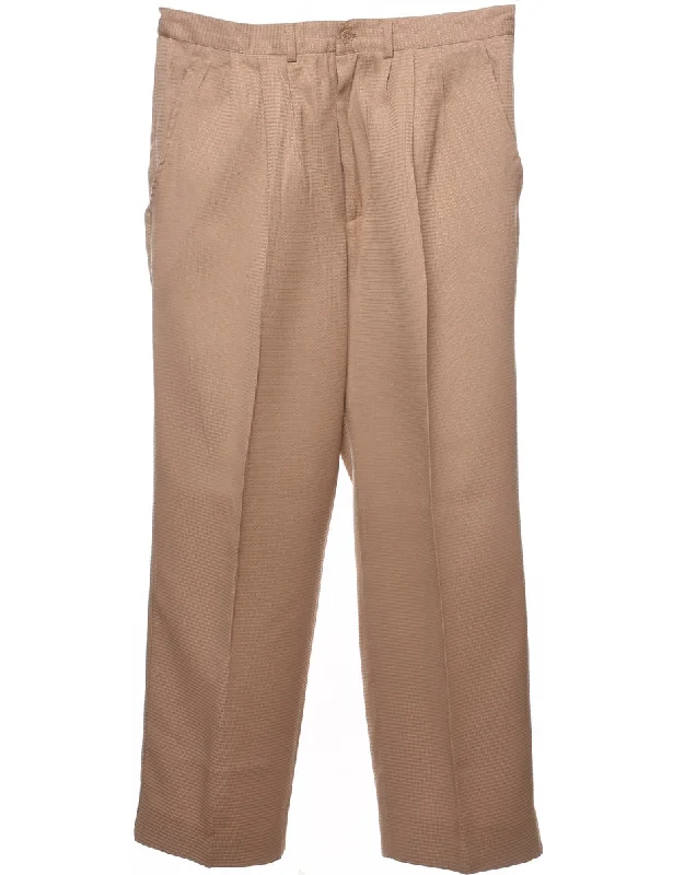 Classic Beige Trousers - W34 L28