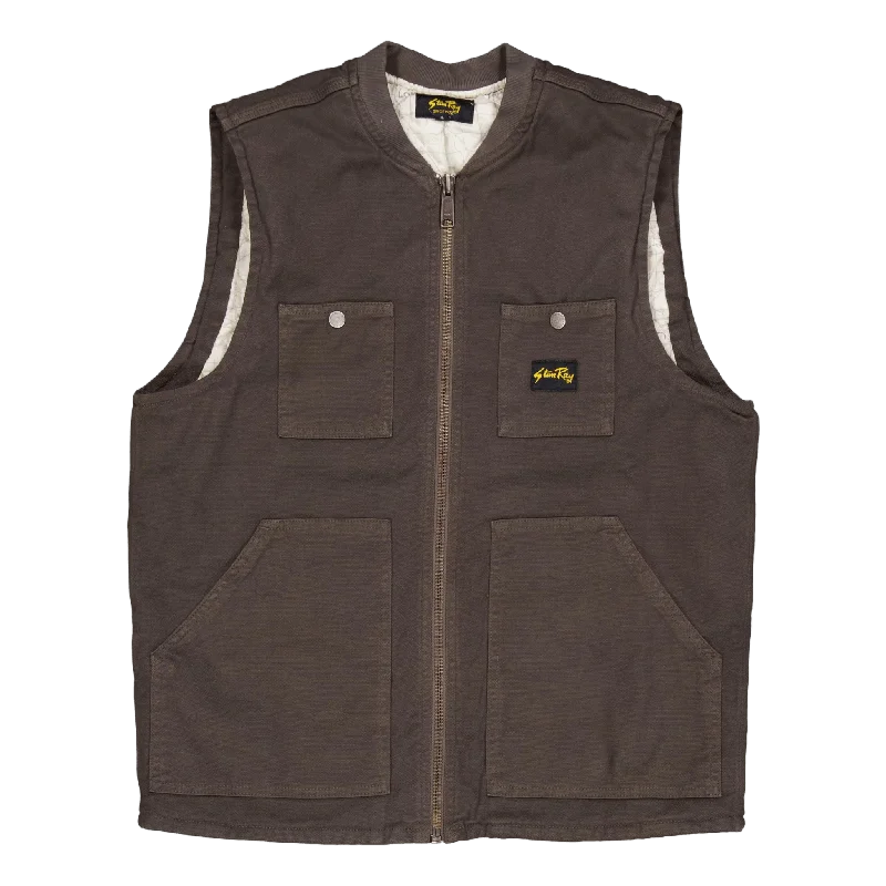 Pork Chop Vest Charcoal Duck