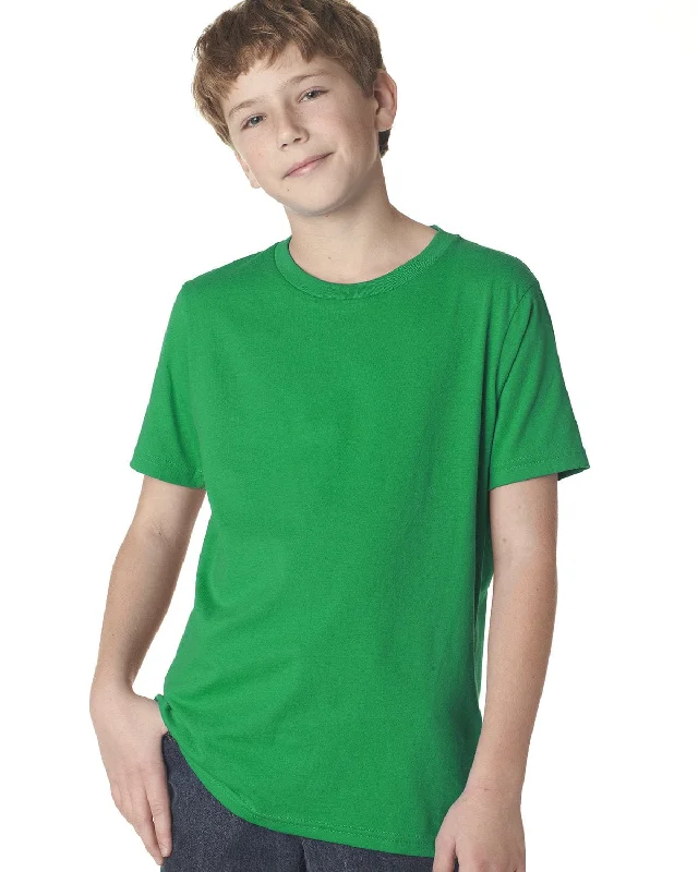 Next Level Boys Premium Short Sleeve Crew Tee | Kelly Green